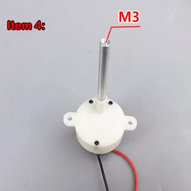 Mini 300 Series Gear Motor Dc3-9v Gearbox Speed Reducer Short Long Shaft Slow Speed Geared Motor