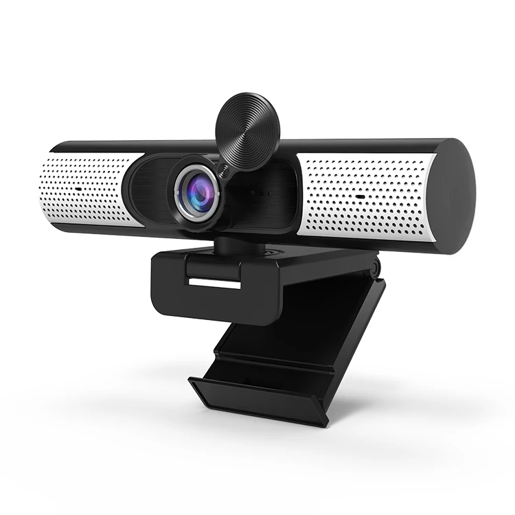 China Factory Cctv Camera Web Camera Usb 2k 4k Oem Webcam Security Cover With Double speaker Computer Camera Microphone Webcams