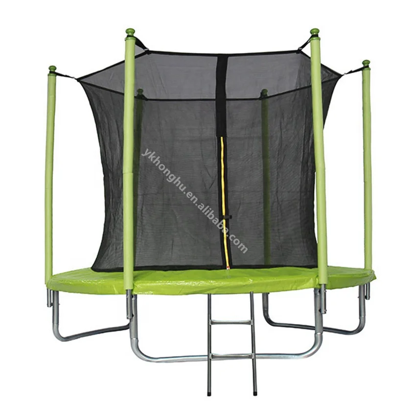 Professional Round Underground Commercial In Ground Adult 14ft Trampoline Outdoor Trampolim 12ft Trampolin With Enclosures
