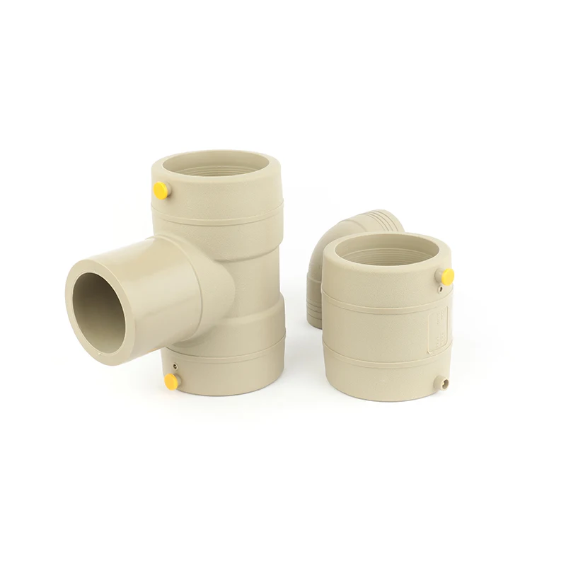 DESO Ppr Reducing Tee Standard Ppr Pipe Connector Heat Resistant Tee For High Temperature Oil Pipelines