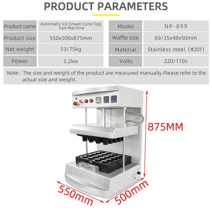 Commercial Tartlet Machine mini egg tart Maker machine with CE
