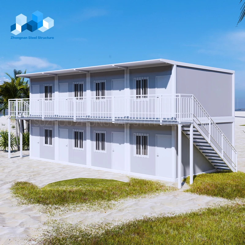 manufacturer low price temporary removable 20ft flat pack prefab container house for Worksite and Isolation