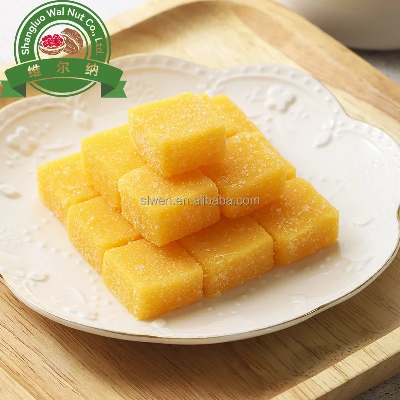 After Food Certification Can be to Eat Safely Delicious Candy 2023 New Product Mango Cubes Wholesale