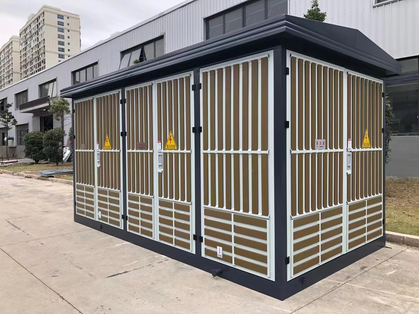 11KV 33KV Outdoor box type substation YB-630~3150KVA Intelligent Pre-installed Substation complete transformer substation