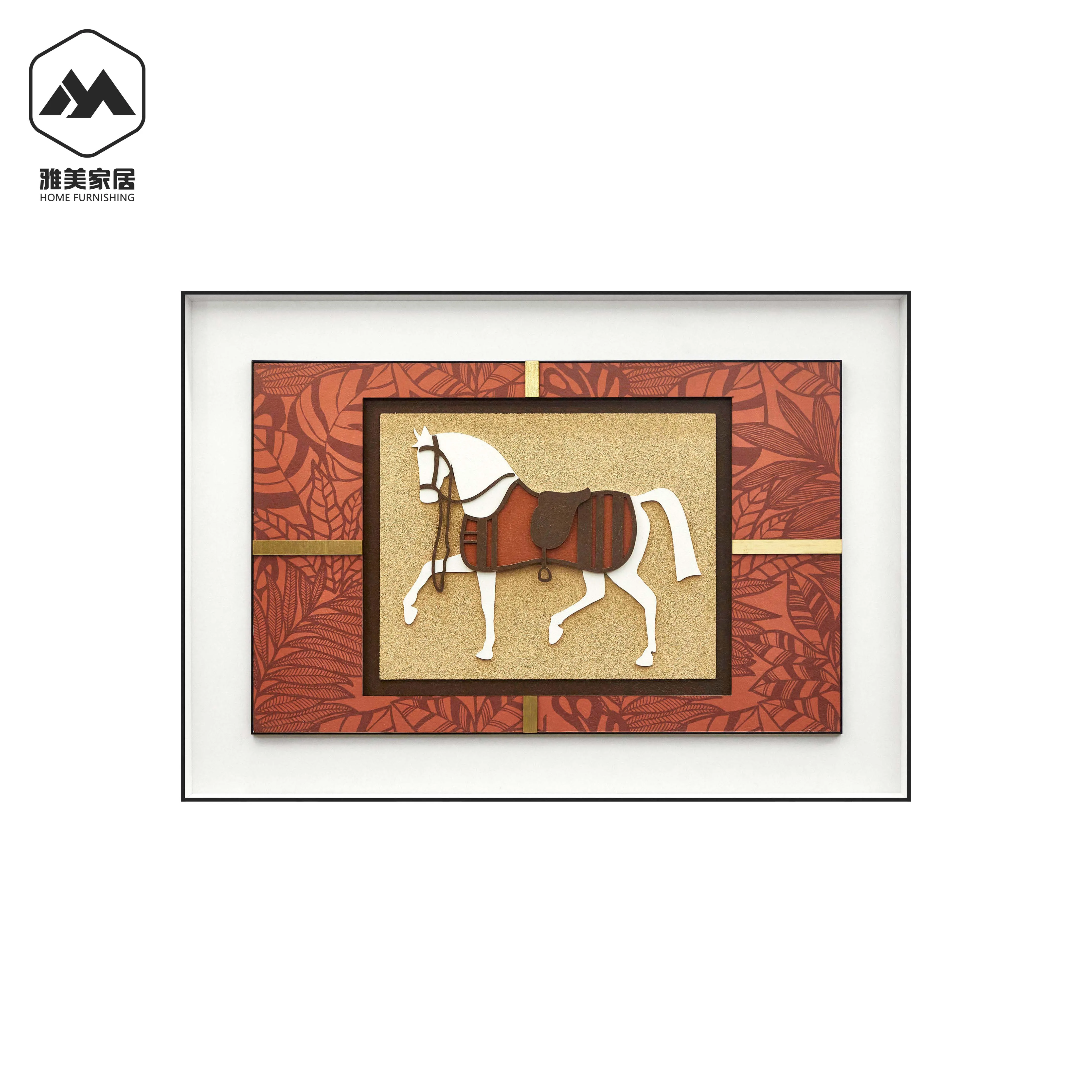 club restaurant bedroom hotel Horse wall art  paintings and wall arts
