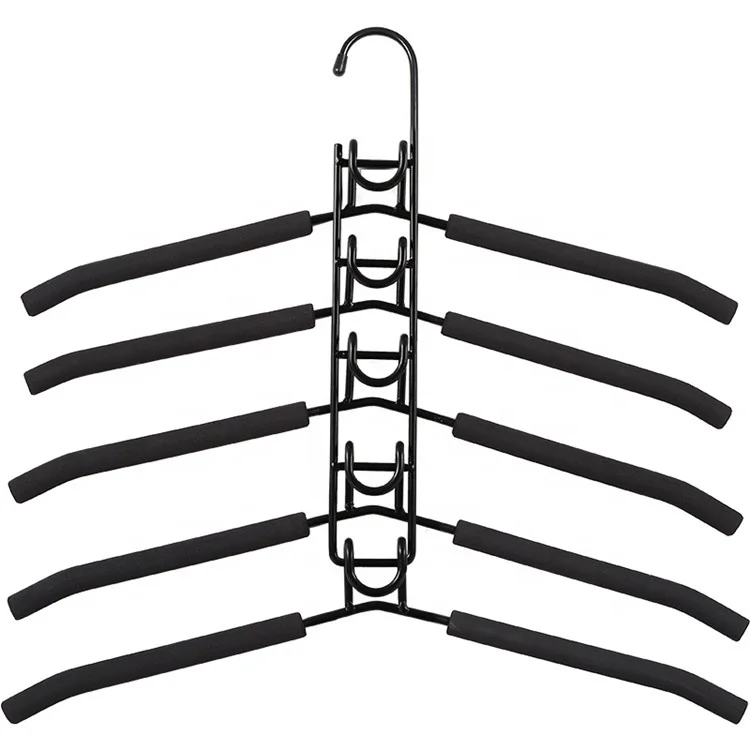 2020 Multifunction Multilayer Clothes Cloths Velvet Coat Cabide Magic Kleiderbugel Pants Hair Hangers Racks