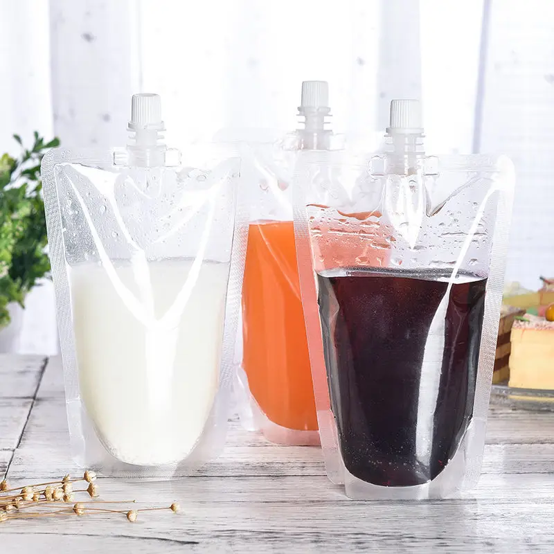 Пакеты для упаковки жидких напитков из майларового сока