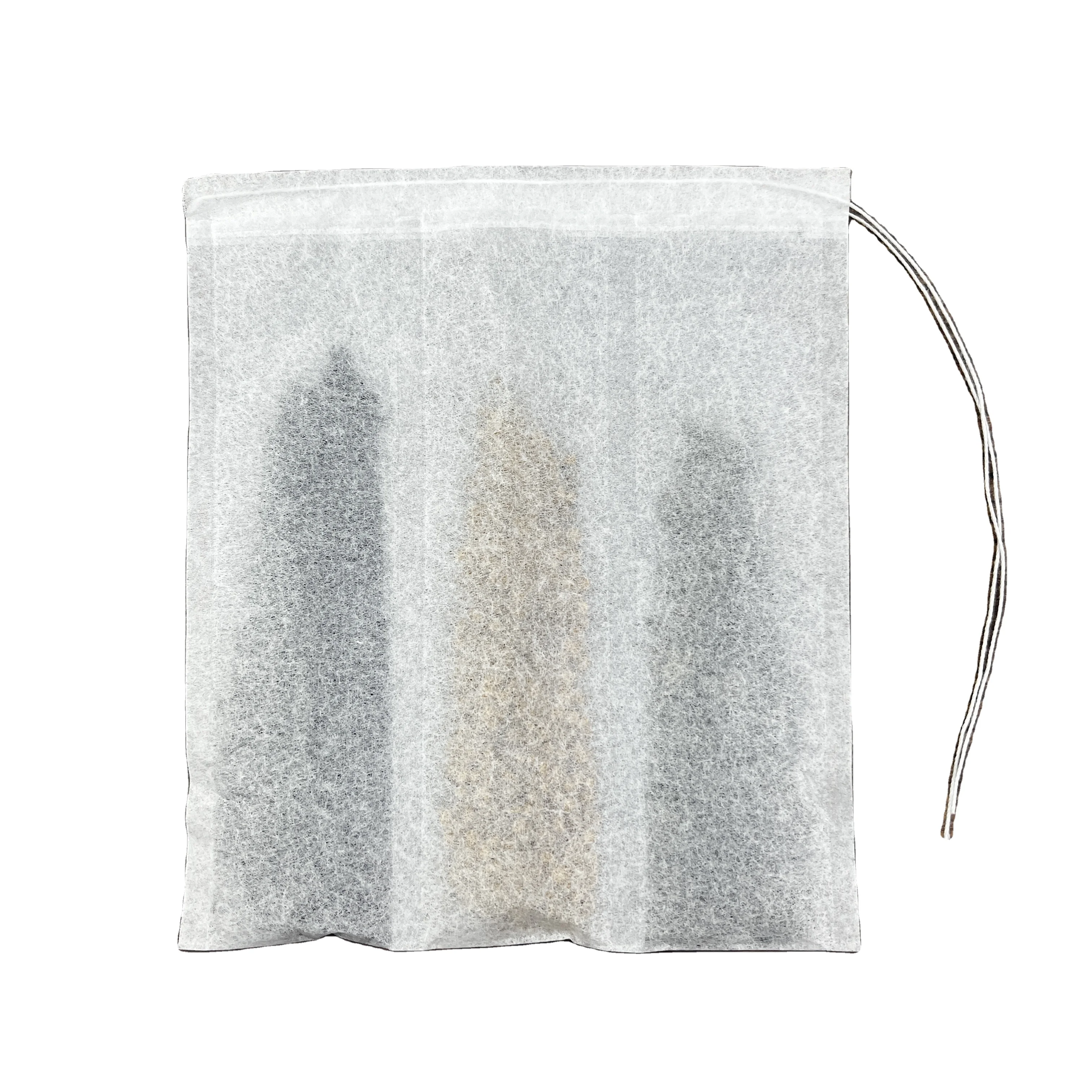 Disposable personalized ginger 1 oz white extra large tea filter green bags for loose tea