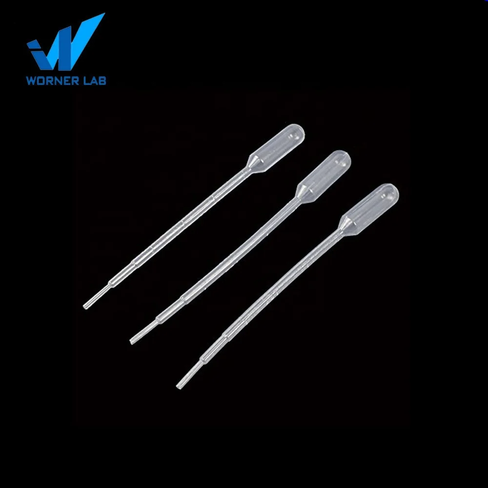 Plastic dropper 3ml plastic Transfer Pipette Pasteur Pipette