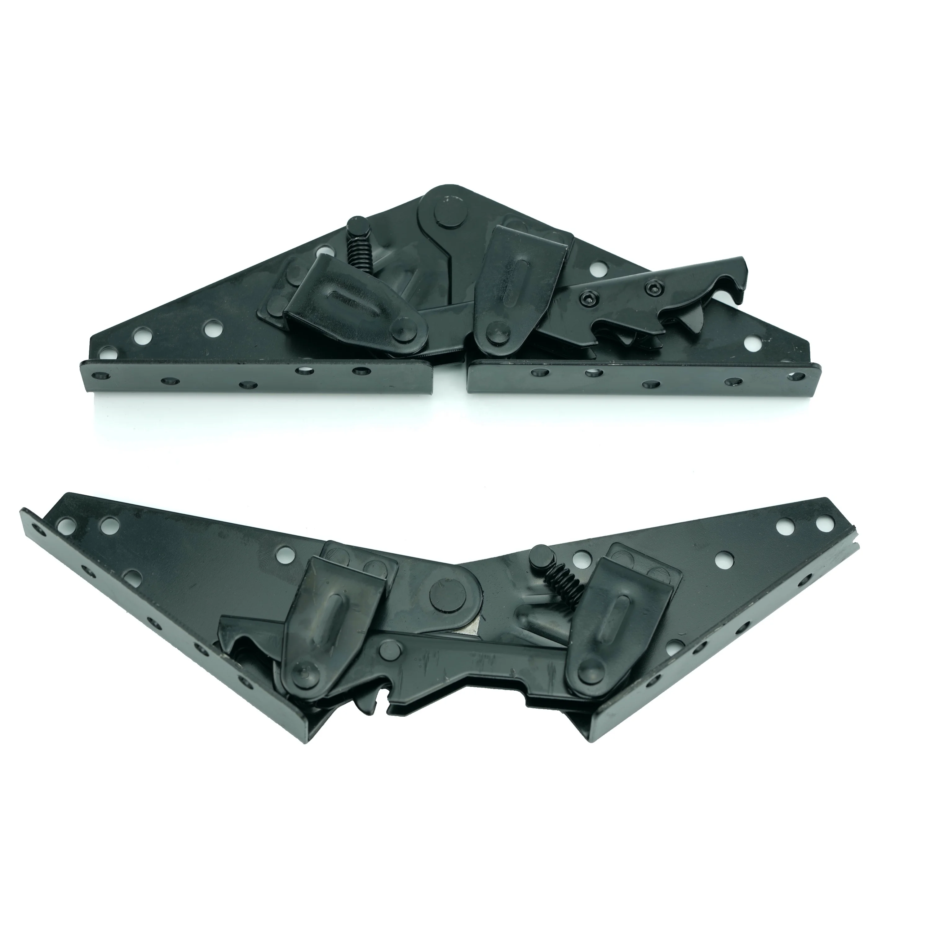 Furniture sofa headrest hinge mechanism for sofa bed