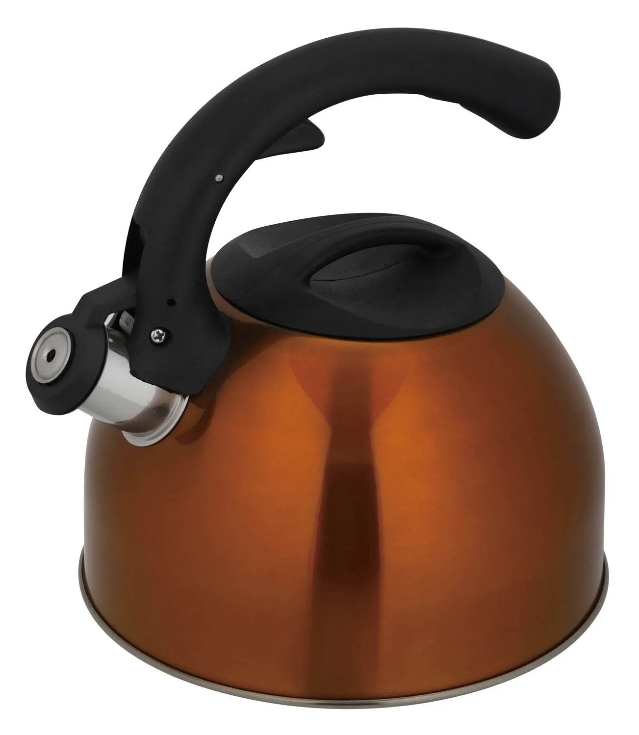 Kitchen Home Hotel Color Painting Stainless Steel Whistling Water Kettles With Glass Lid Water Tea Pot