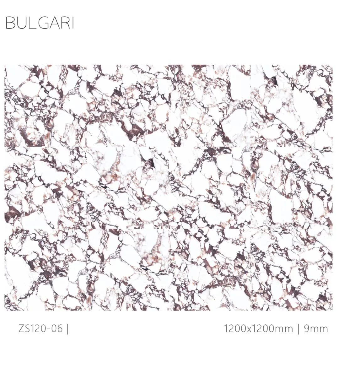 New Design Hotel Luxury Sintered Stone 1200x1200 Ceramics Wall Porcelain Tile For Interior Bathroom Wall