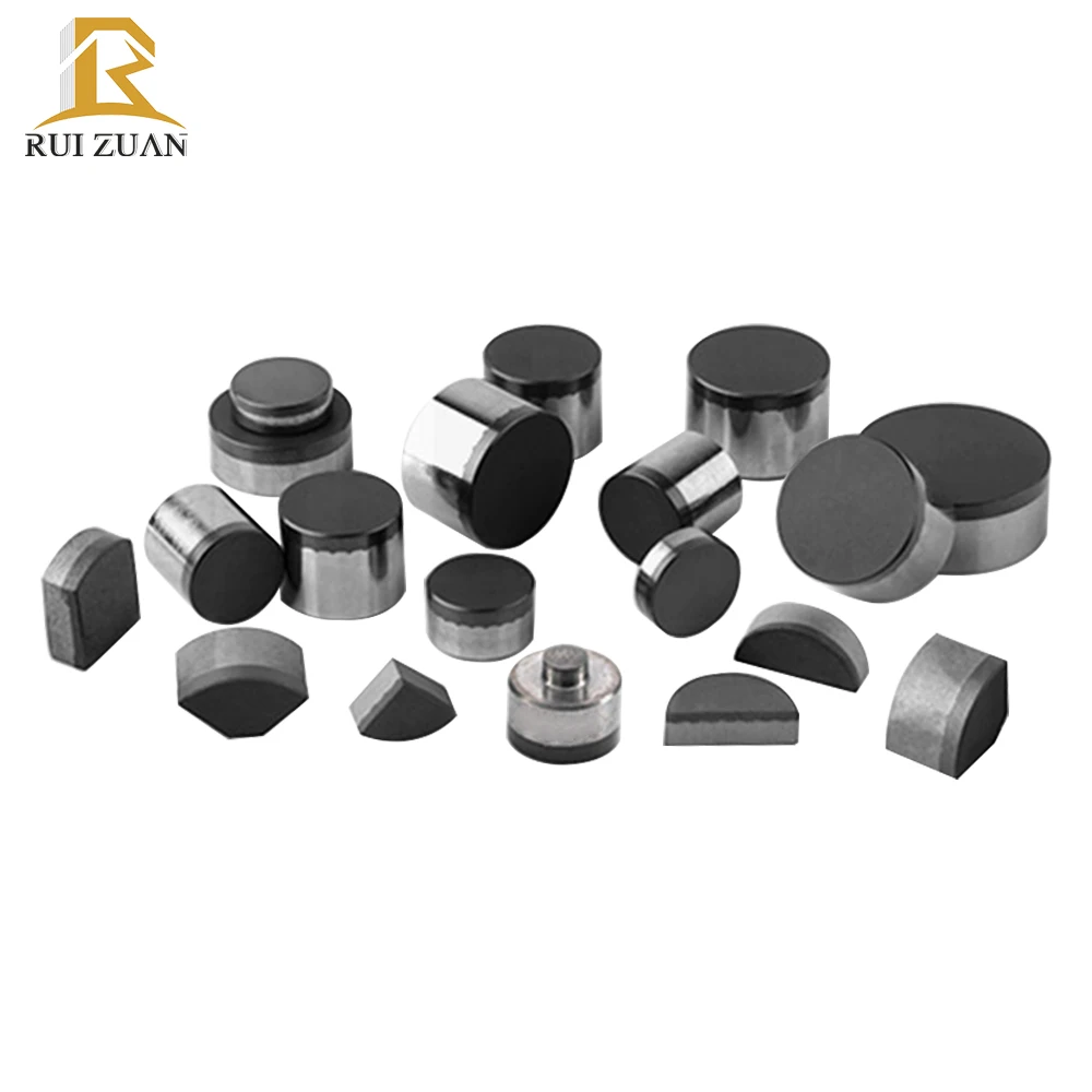 pdc cutter square insert holder pcd cbn insert 1304 1308 1313 1613 for oil gas water well drilling