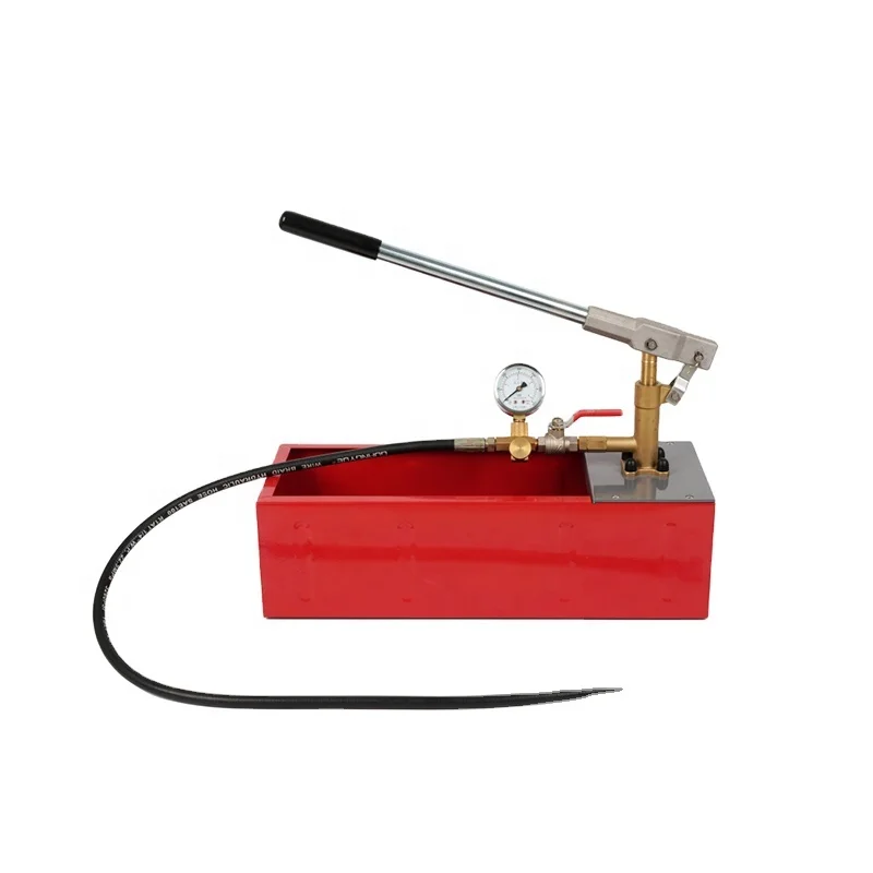Plumbing Tool Water Testing Bench Hand Manual Hydrostatic Hydro Pipe High Pressure Test Pump Hydraulic 2 Years CE,IECEE