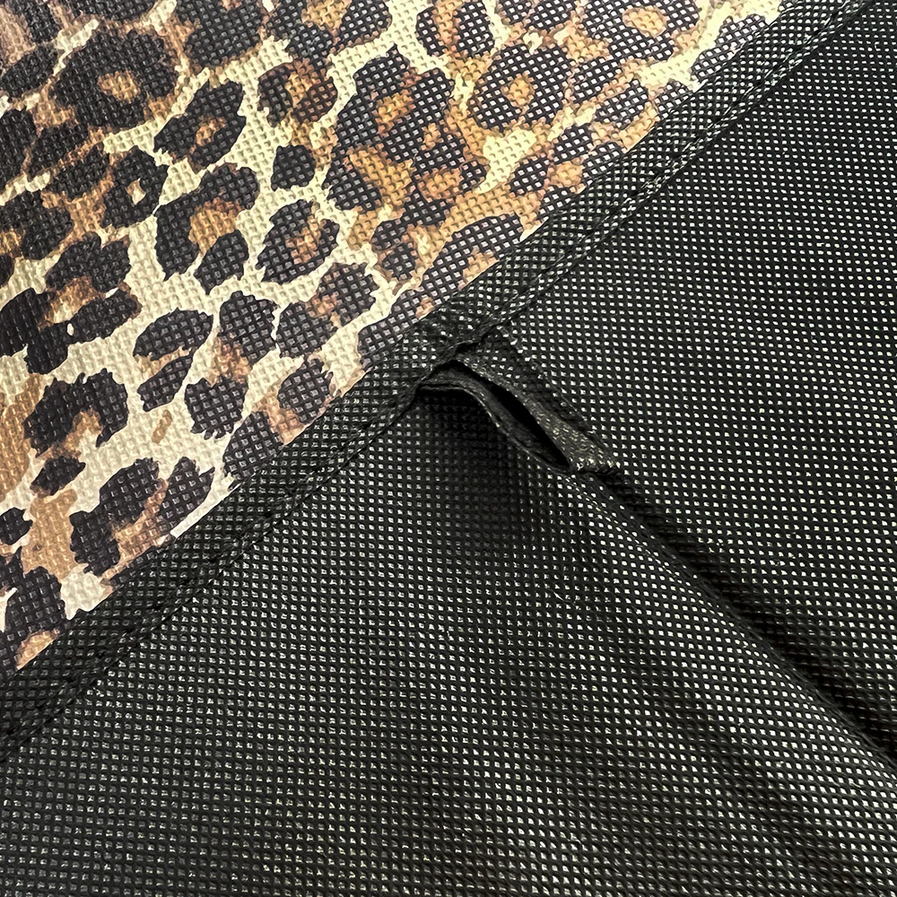 Eco and safe household foldable non woven fabric storage box underbed PE cover cloth fabric storage boxes