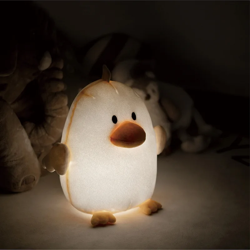 New Idea 2021 Led Rechargeable Table Lamp Battery Plush Cuddly Stuffed Animal Night