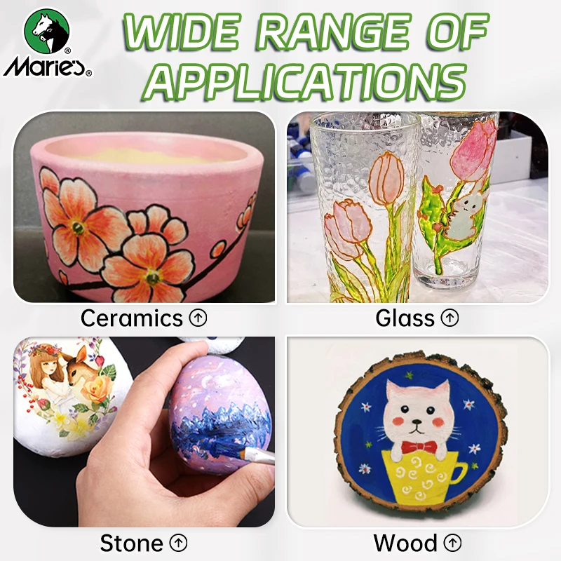 Maries Bagged 100ml Acrylic Paint 43 Colors Waterproof and Non-Fading Supplementary Package for Art Painting wholesale