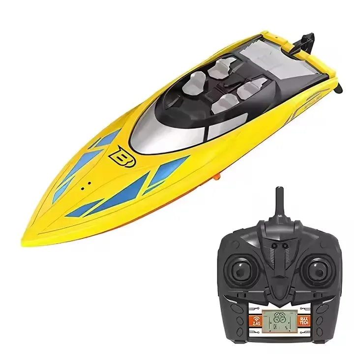 TKKJ H107 High Speed RC Racing Jet Boat RTR 1:28 Scale Electric Radio Remote Control Jet Yacht Water Toy RTR