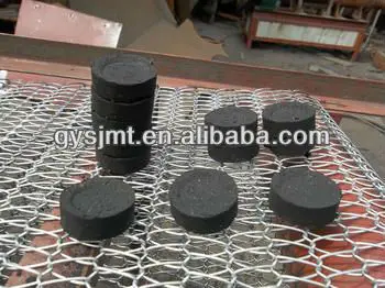 Прямая Продажа с фабрики кубический кокосовый уголь гидравлическая машина для производства угля кальяна