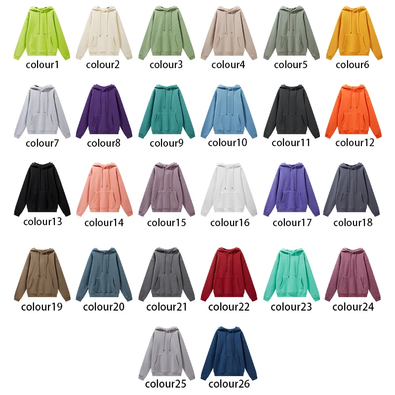 OEM ODM Custom Unisex 100% Cotton 500gsm Hoodie Oversized Plus Size Pullover Hoodie Print Embroidery Logo For Men Women