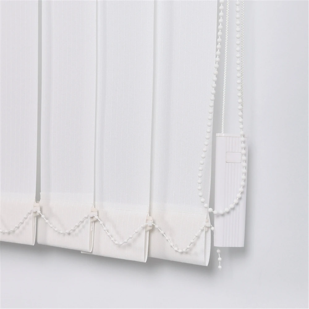 Fabric vertical blinds can be printed with image for window