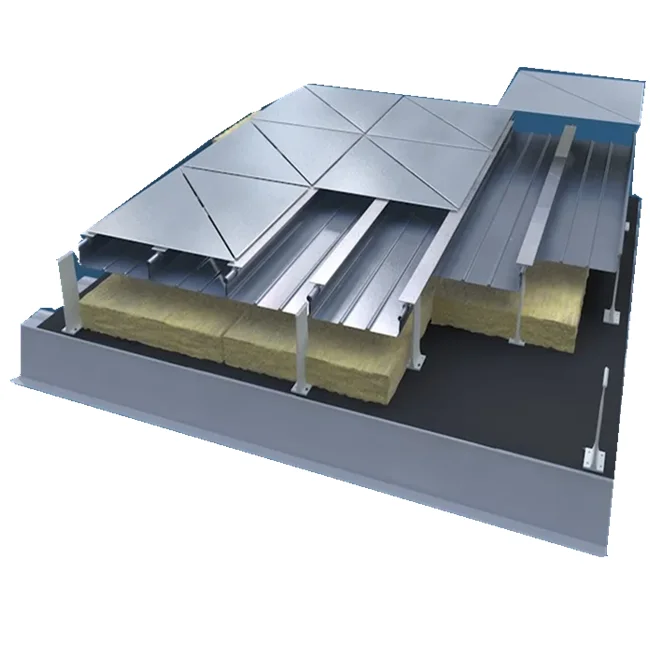 Metal standing seam roof panels machine with slitting and bending machine