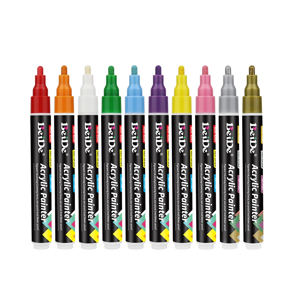 Round tip medium tip fine tip waterproof drawing marker