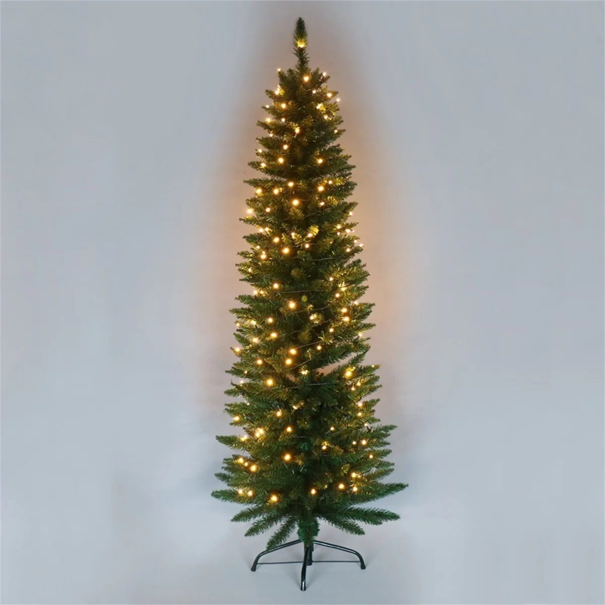 1.2m/1.5m/1.8m/2.1m/2.4/2.7m/3m PVC and PE mixed  Pre lit LED Artificial Christmas Tree Holiday decorations Christmas