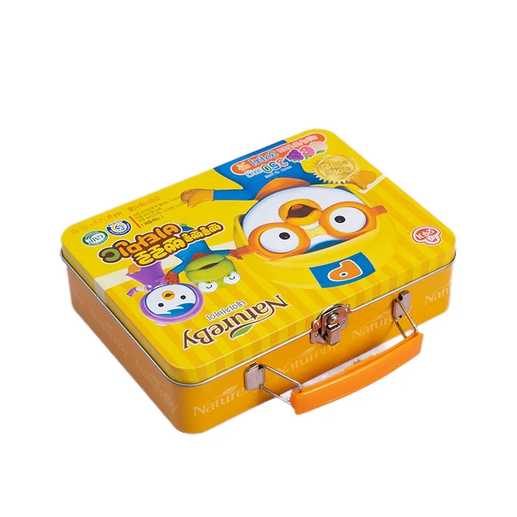 Custom Cigarette Tin Case Gift Candy Mint Makeup Tools Storage Rectangular Container Metal Tin Box