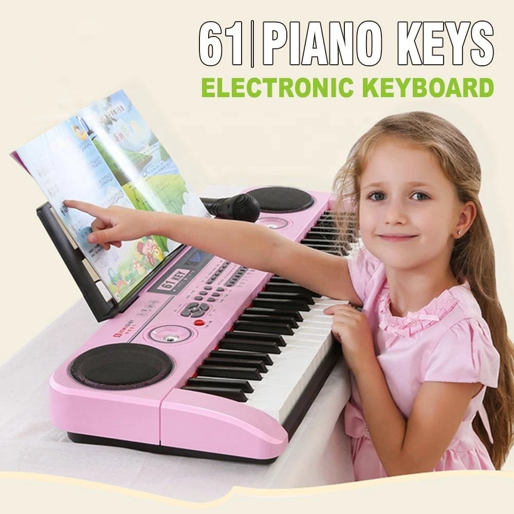 Wholesale Juguetes Para Nios Electronic Organ Piano, Toys For Kids 2020 Games For Kids Piano Keyboard 61 Keys