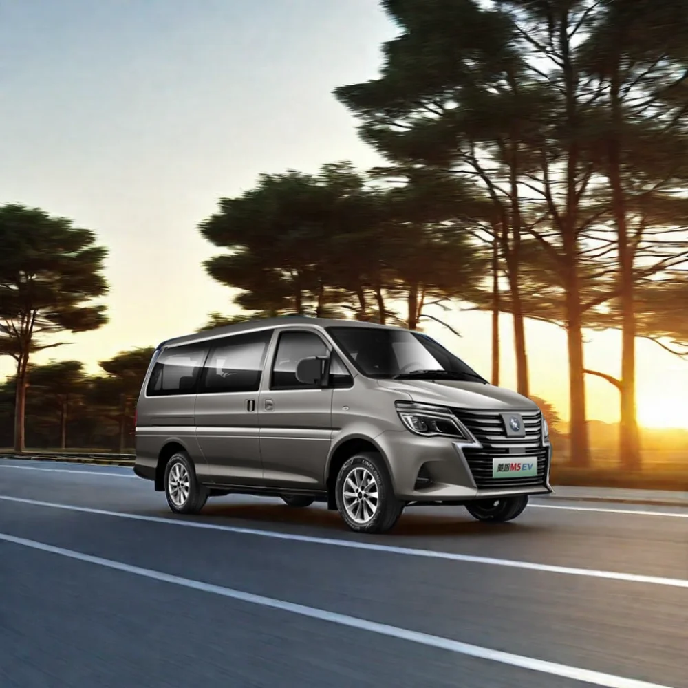 Chinese Luxury Mini MPV EV Van New 7/9 Seat Business Car High-Speed Light Interior Single Drive R15 Left Camera-All Electric!