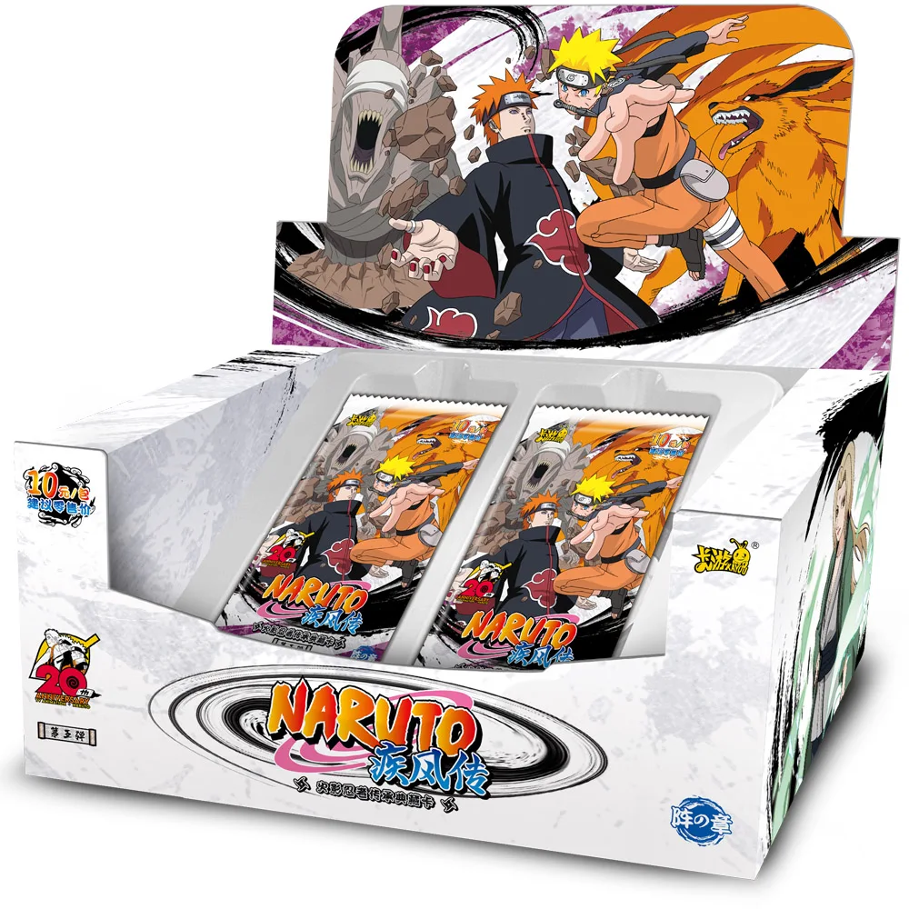 Wholesale 36 / 48 Box Narutoes Cards Box Full Set Kayou Collection Shippuden Soldier Chapter Star Heritage Hokage Card