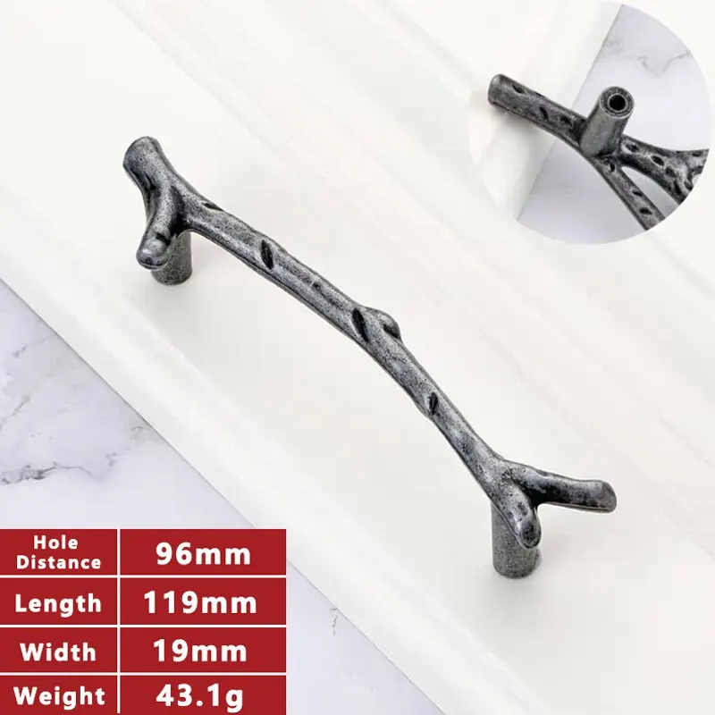 RHETECH China Cabinet Handles Manufacturers Hot Selling Modern Wardrobe Handles Knurled Bedroom Dresser Cabinet Handles