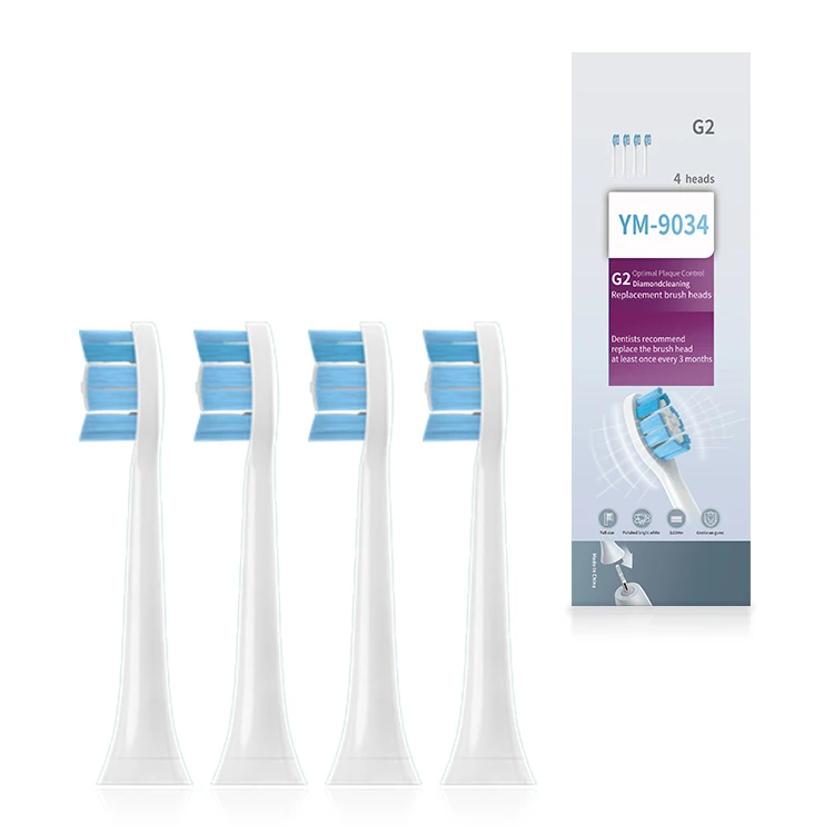 4 шт./комплект, сменные головки для зубной щетки Philps Sonic