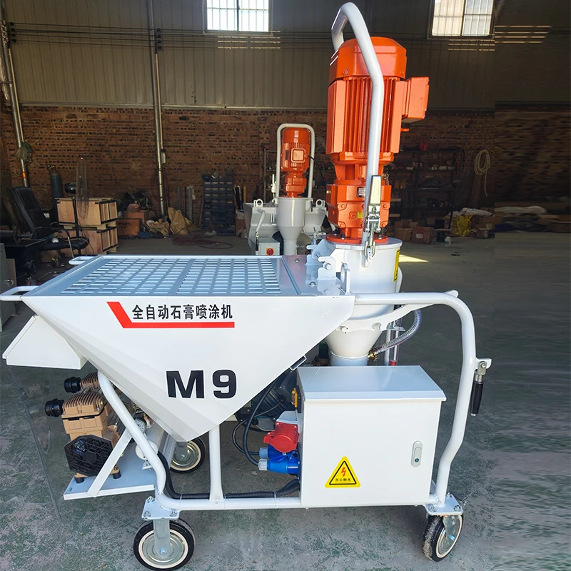 Concrete Plaster Pump Spray High Quality Automatic Cement Mortar Plastering Machine Plaster Machine