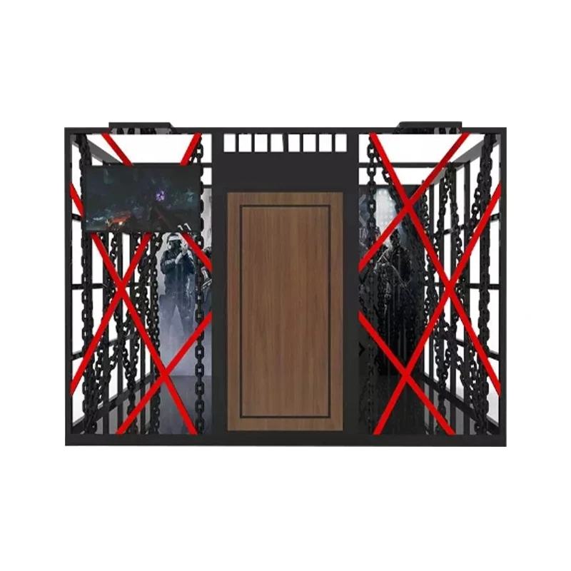 2024 высокого качества новая прямая продажа VR escape room платформа для ходьбы 360 градусов стрельбы 4 игроков