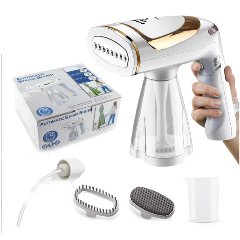 In Stock Household Travel Fabric Ironing Garment Steamer 1600W Foldable Handheld Steamer For Clothes
