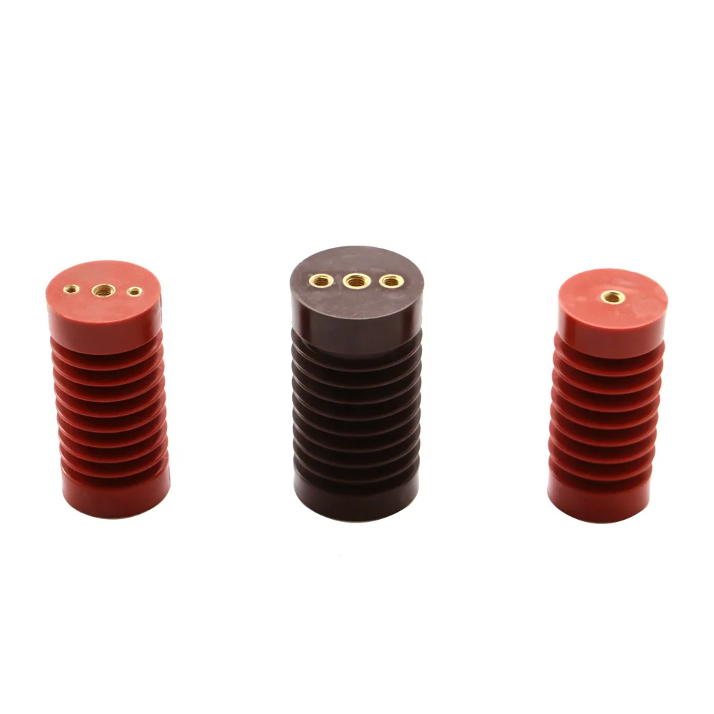 Epoxy Resin Bus Bar Insulator 12KV Red 10 KV Support Insulators