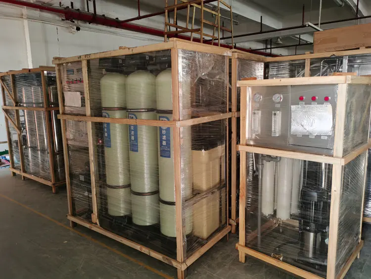  1000LPH RO оборудование для очистки воды с обратным осмосом
