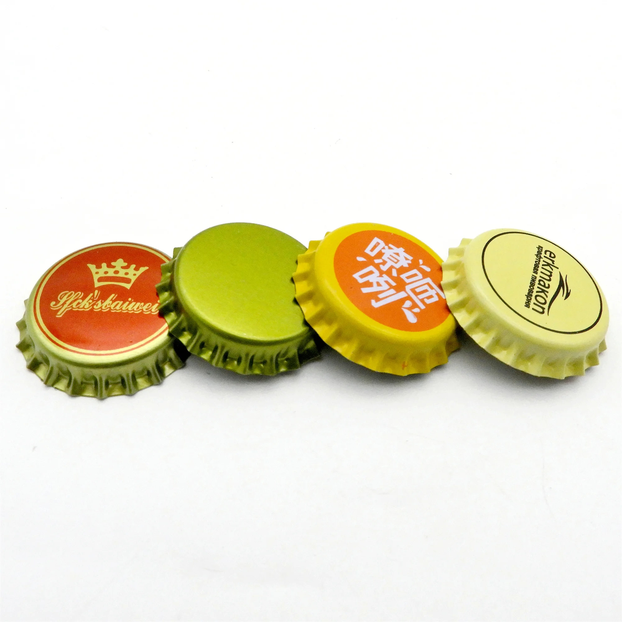 China Manufacturer 26mm Bottle Caps Closures Drinking Bottle Crown Cap for Beer Bottle
