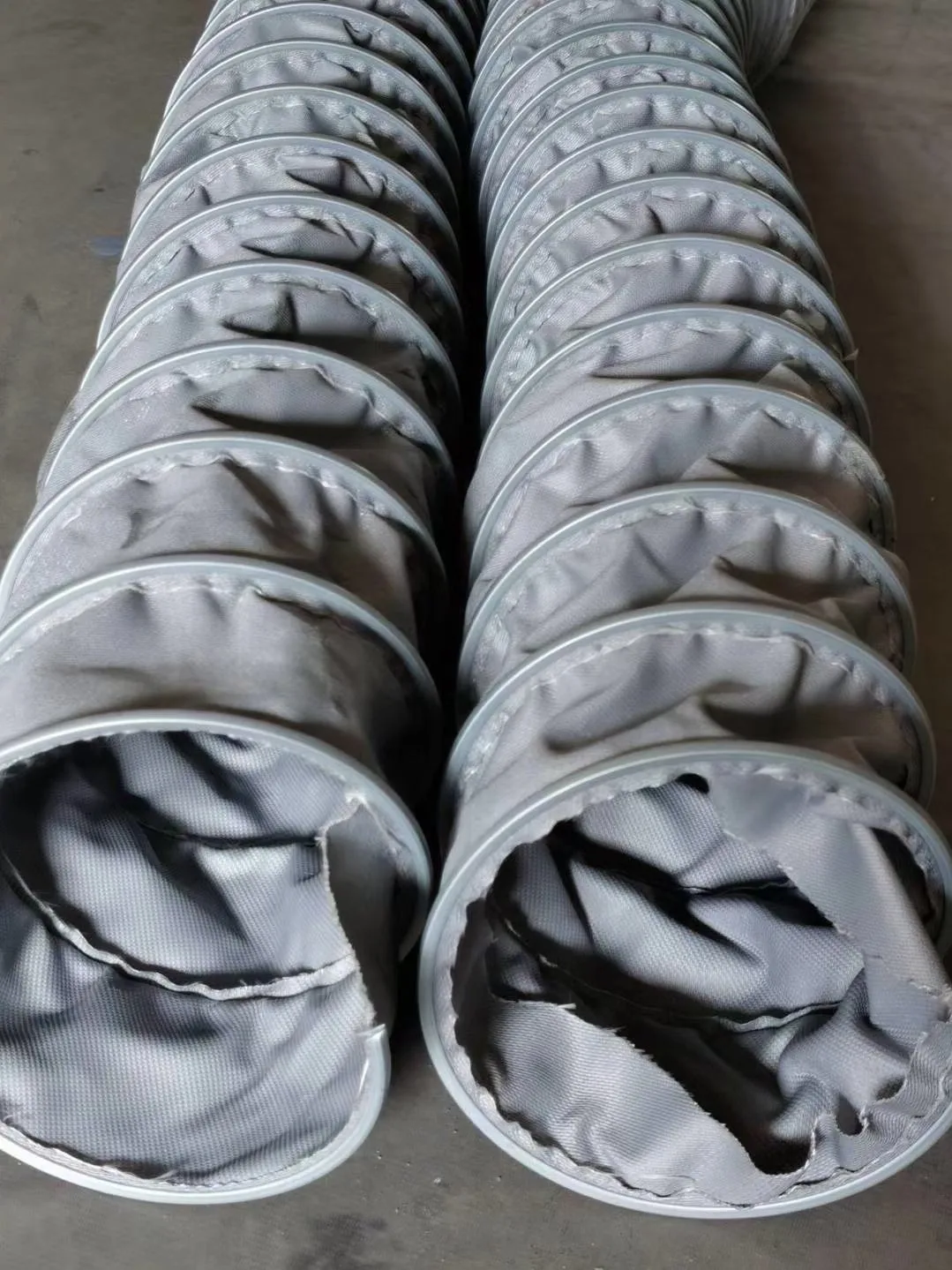 Top Quality Flexible Duct Spirea Junction PVC Flexible Duct Mining Tunnel Collapsible Ventilation Air Duct Hose
