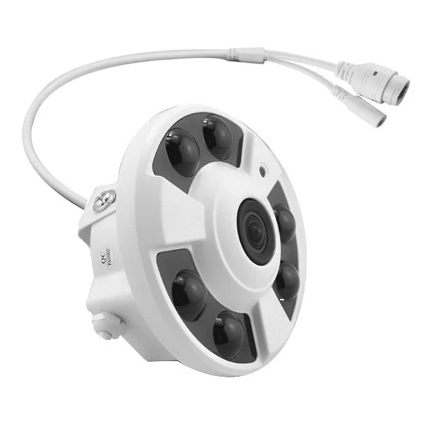 CCTV 8MP Panoramic 180 Degree POE IP Camera Kit Fixed Fisheye Lens Network Camera 4CH 4K POE NVR Security System