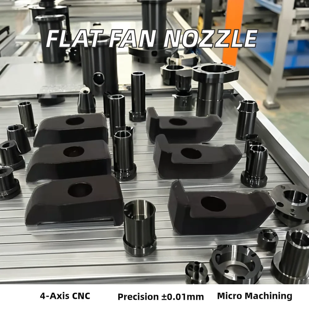 Precision Stainless Steel CNC Milling Clamp Customized Micro Machining Milling & Drilling 3D Model