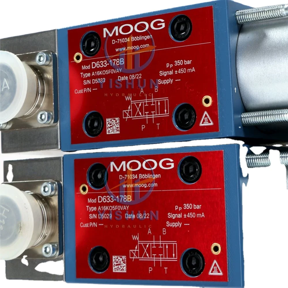 Original Hydraulic Valves MOOG Servo Valve D633 MOOG D634