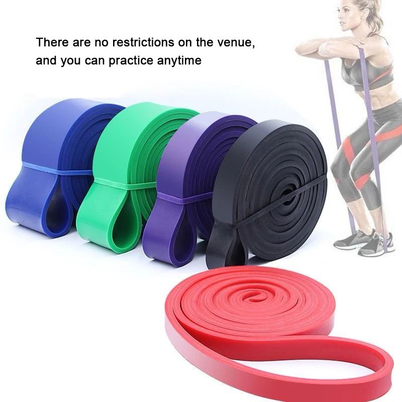 Custom Logo Women Fitness Circle Bands Resistance Exercise Stretch Resistance Bands Set Pull Up Assist Band For Workout