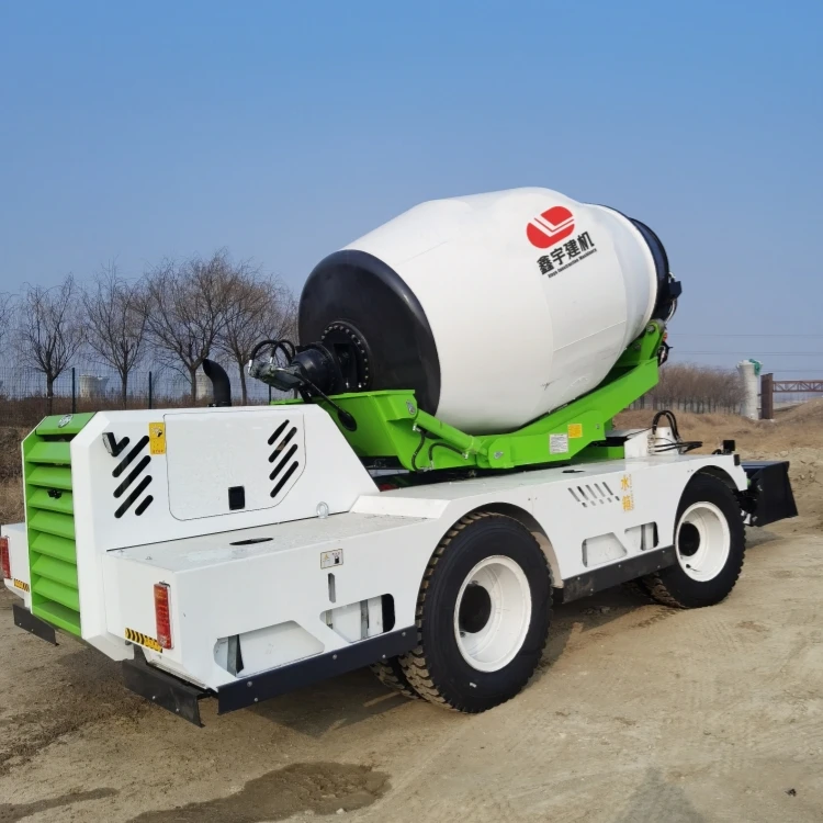 China Supply Concrete mixer Pump Car 1.8CBM Self Loading Cncrete Mixer Truck For Construction Project
