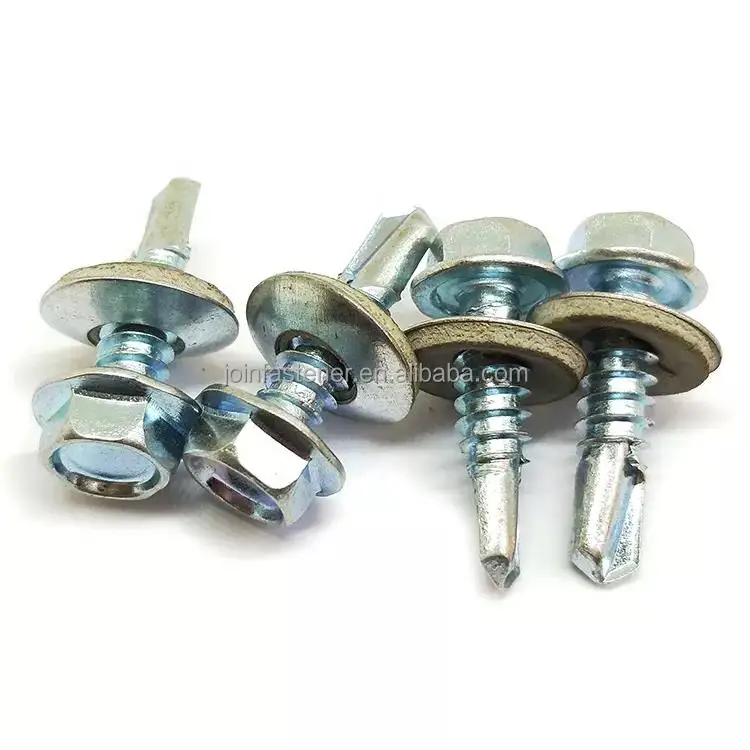 Din 7504 Hex Head Self Drilling Screws With Washer