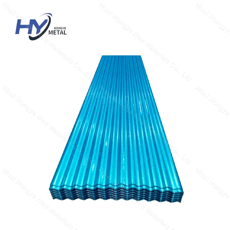 0,7 мм гофрированный алюминиевый лист с цветным покрытием, металлический кровельный лист