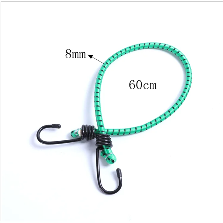 Эластичные ремни с зажимами, оптовая продажа, эластичная веревка для багажа, велосипеда, мотоцикла, задняя полка, эластичный ремешок с h