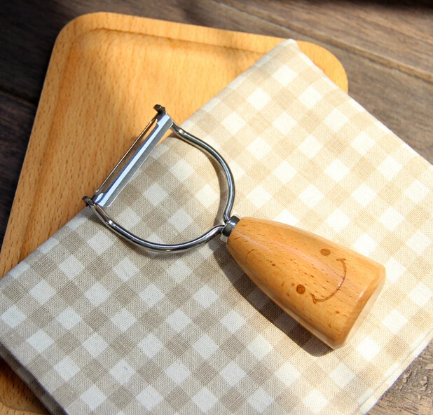 Instock Tools Utensils Steel Gadgets Stainless Wooden Wholesale Handle Cute Home Multipurpose Small Kitchen Gadget Set